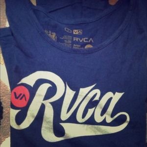 RVCA Blue Tank Top