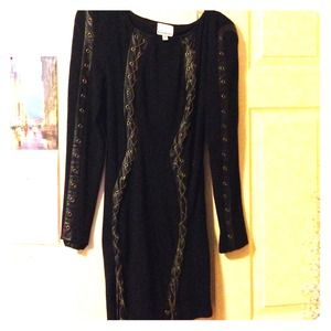 KARDASHIAN BEBE CHAIN DRESS