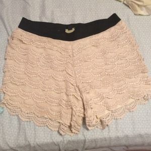 Lace shorts