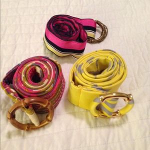 ❌sold❌jcrew belts. $10 for all 3