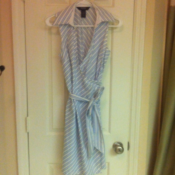 Express wrap around dress