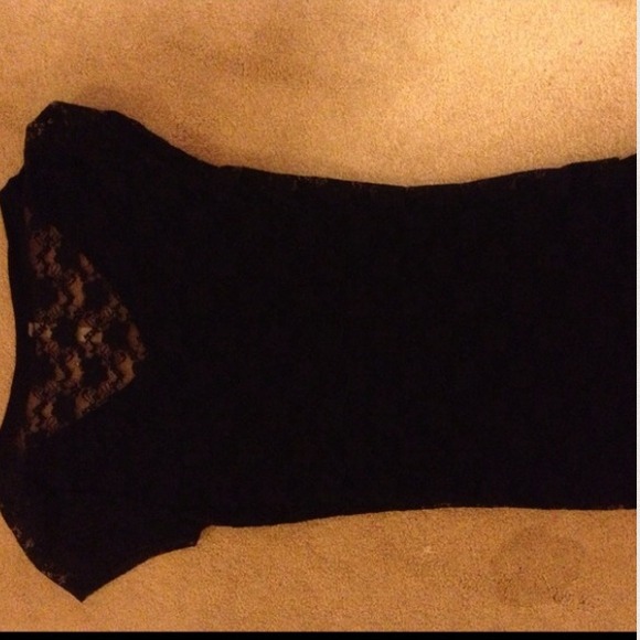 Black lace and blue sweatshirt bundle!