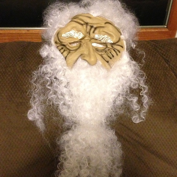 Halloween wizard mask