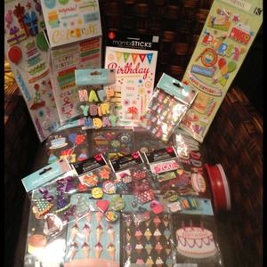 for @jewelrymaker Brand new scrap booking stickers