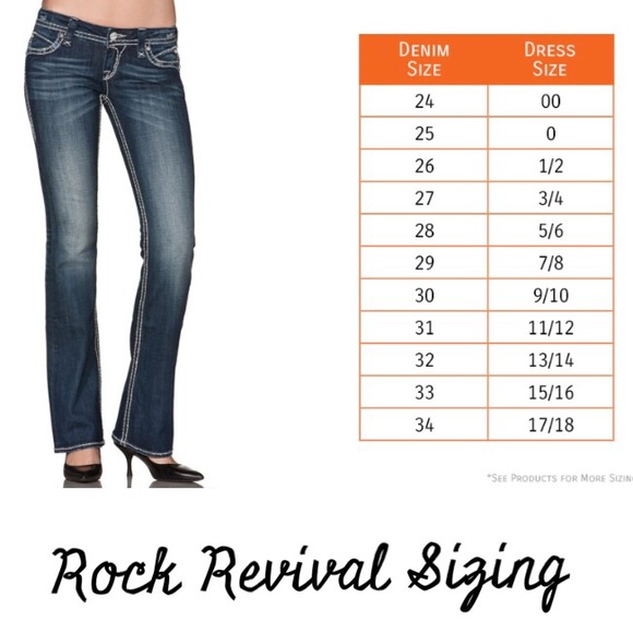 Denim Size Conversions 👖💖👍 - Picture 3 of 4