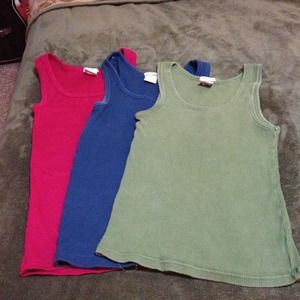 Old navy tanks