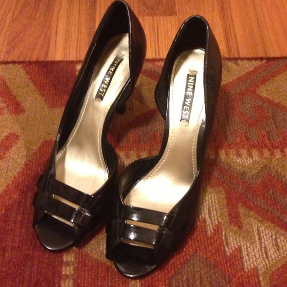 NINE WEST Heels!!!  Black 3" heel. SOLD