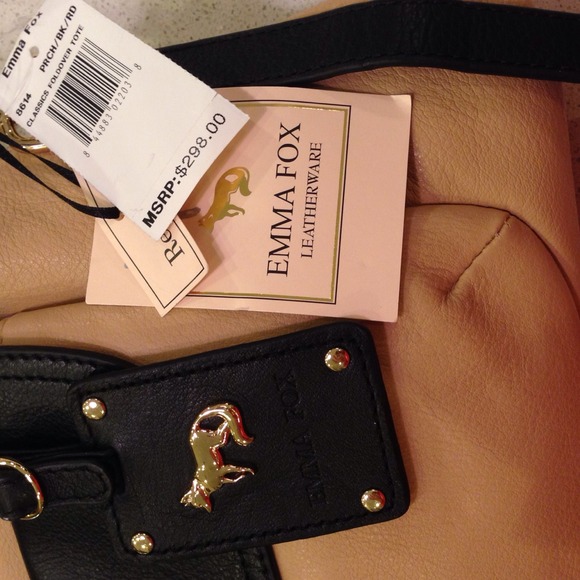 REDUCED Authentic Emma Fox leather handbag - Picture 2 of 4