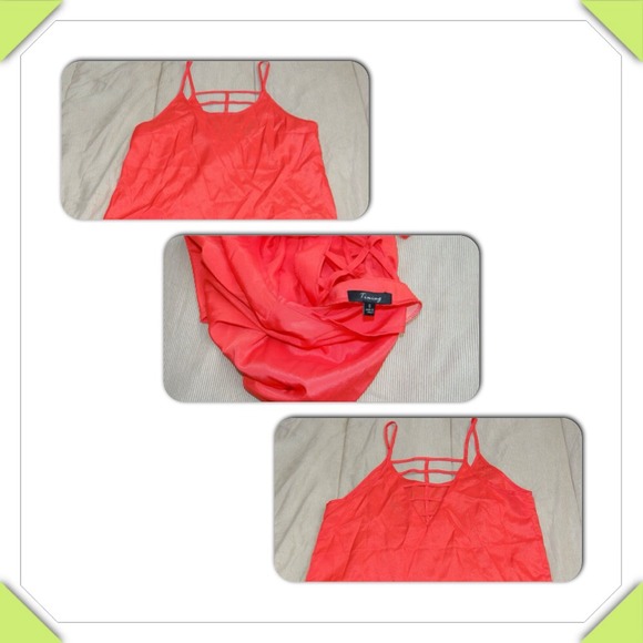 Coral racer Back Tank - Picture 1 of 3