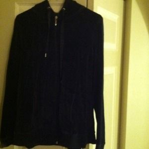 Velour hoodie!