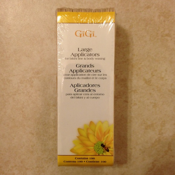 Large waxing applicator sticks