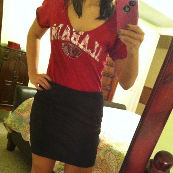 Alabama shirt. V neck. With a pocket! Cotton.