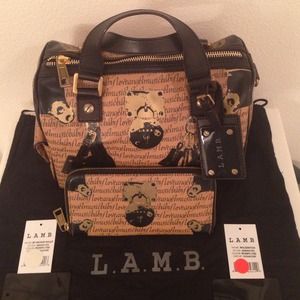 Authentic LAMB by Gwen Stefani handbag & wallet