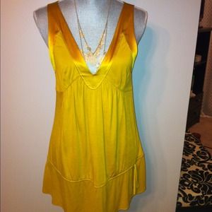 Mustard Marciano sleeveless blouse
