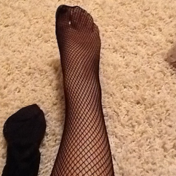 black fishnets