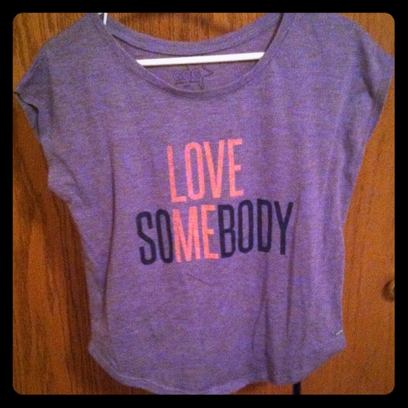 Love Somebody t shirt!