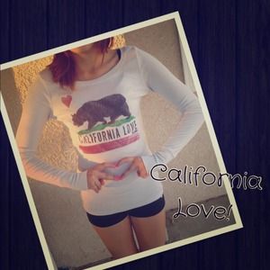 California love long sleeve top!