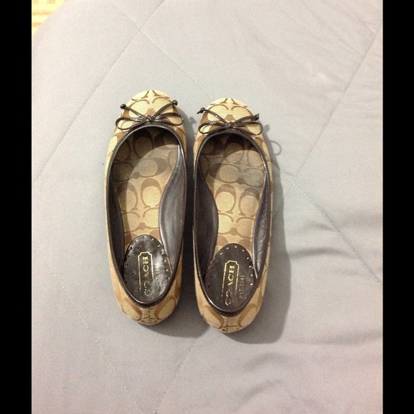 Cute coach flats