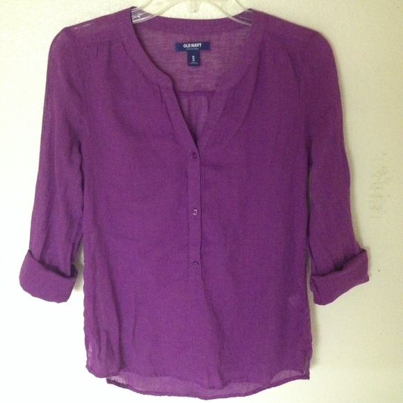 Purple Henley