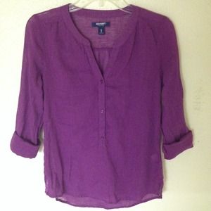 Purple Henley
