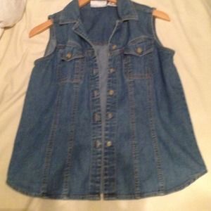 jean vest