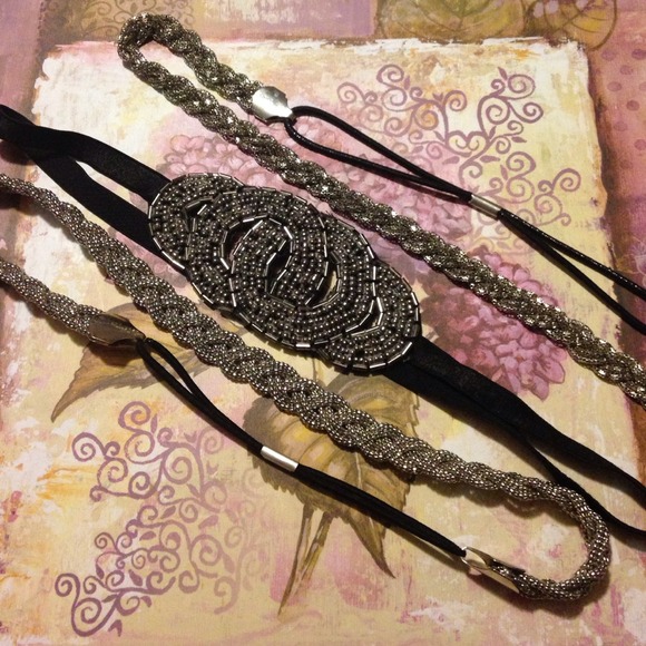 Silver headbands