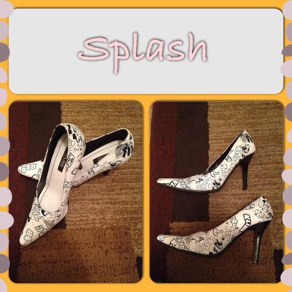 💥Comic Print Pumps💥