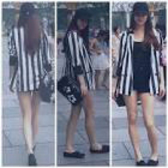 Stripped blazer