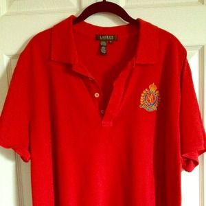 Ralph Lauren red polo