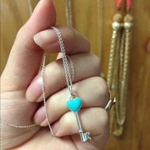 Authentic Tiffany Key and Chain