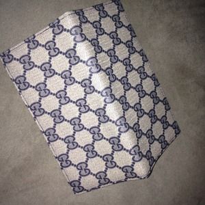 Gucci checkbook holder