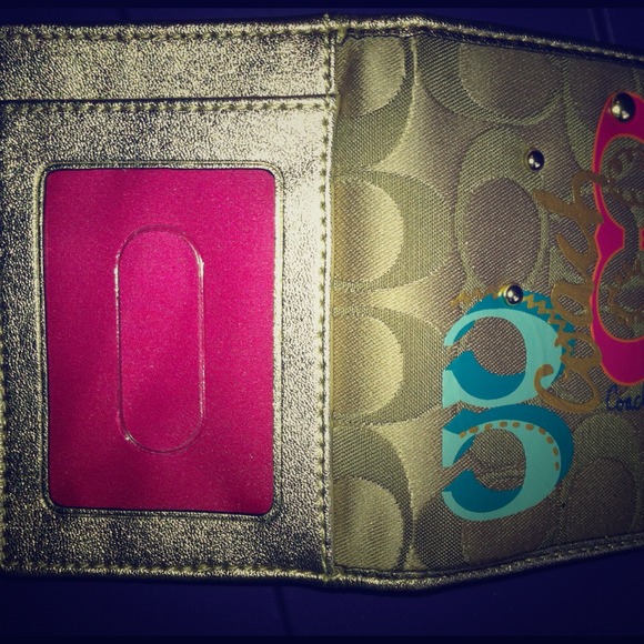 SOLD Coach ID/Card Case