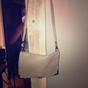 Neutral Cross Body Bag - Holds Quite a Bit!