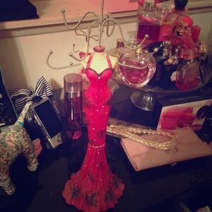 Jewelry stand dress figure.