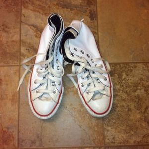 Leather and canvas Chuck Taylor's