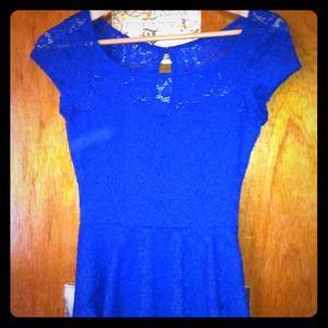 Cutest blue soft/silky blouse!!!!