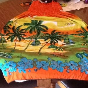 2 sun dresses. Jeans, earrings