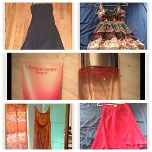 Dress/top/perfume bundle