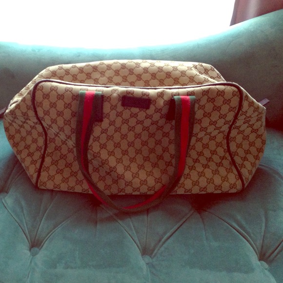 Gucci duffle bag