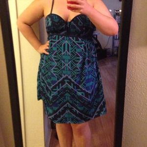 Aztec print summer dress!