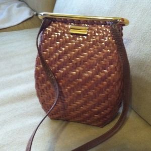 Rodo Italian wicker purse, vintage