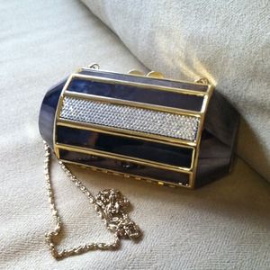 Glass vintage evening purse