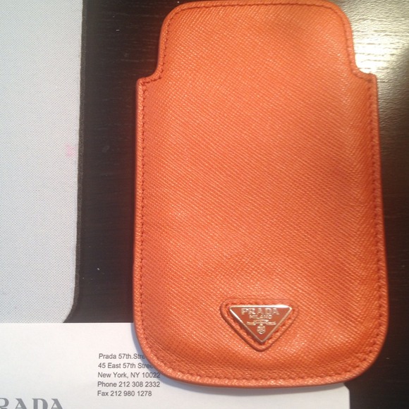 *SOLD* Authentic Prada IPhone Case / Pouch