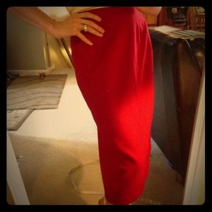 💥bundled💥Vintage high waisted wool skirt!