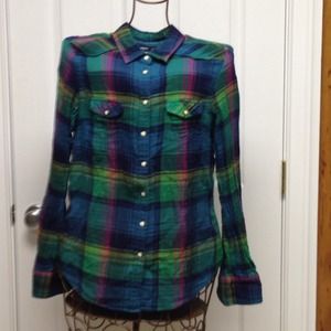 AE Plaid Shirt