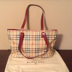 💯% Authentic Large Burberry Tote Bag