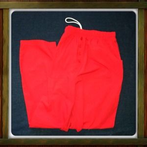 LIFE Red Scrubs Bottoms - NWOT - Size XL