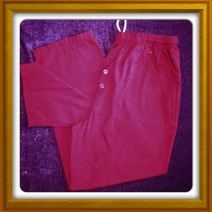 LIFE Uniforms Burgandy/Wine Scrubs - NWOT. Size XL