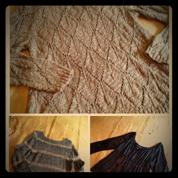 🌸Bundle🌸 Apt 9 Sweater LC Sweater LB Peasant