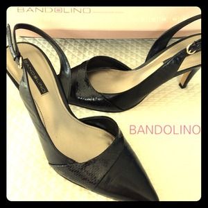 BANDOLINO black pump sz 9 like new
